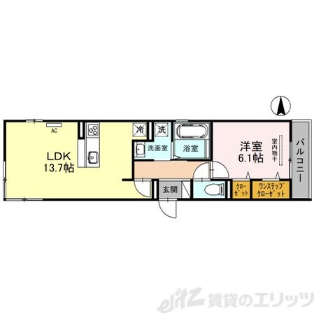 FLAIR・総持寺の物件間取画像